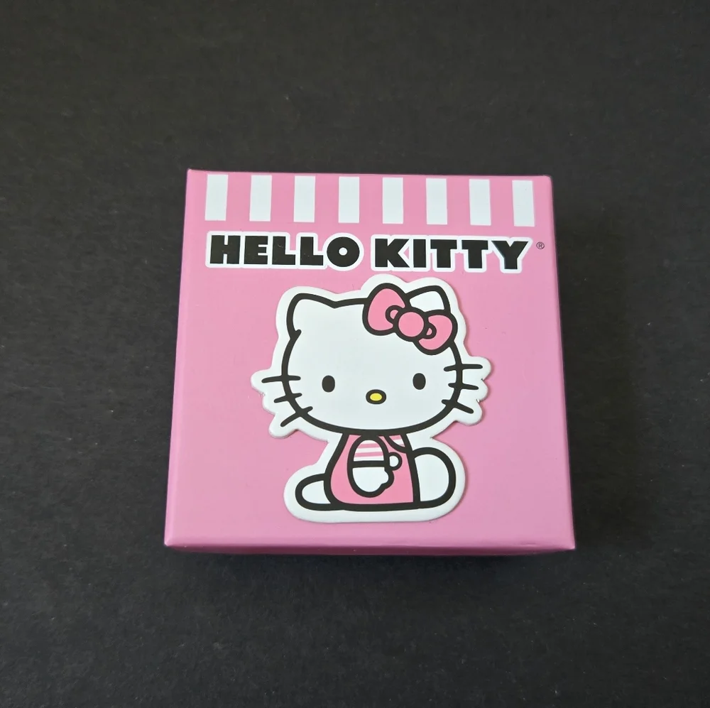 Hello Kitty Sanrio Pink and White Earrings